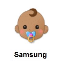 Baby Face: Medium Skin Tone on Samsung