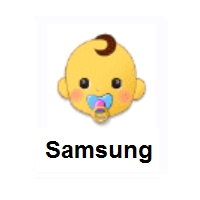 Infant: Baby Face on Samsung