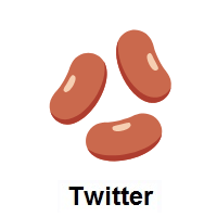Beans on Twitter Twemoji