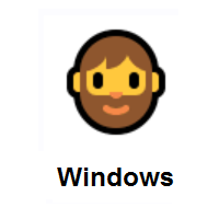 Man: Beard on Microsoft Windows
