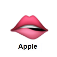 Biting Lip on Apple iOS