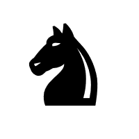 ♞” significado: Cavaleiro de xadrez preto Emoji