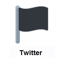 Black Flag on Twitter Twemoji