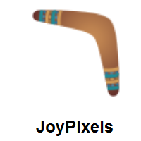 Boomerang on JoyPixels