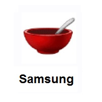 Bowl With Spoon on Samsung