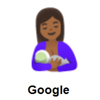 Breast-Feeding: Medium-Dark Skin Tone on Google Android