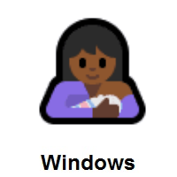 Breast-Feeding: Medium-Dark Skin Tone on Microsoft Windows