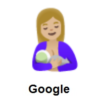 Breast-Feeding: Medium-Light Skin Tone on Google Android