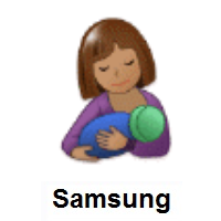 Breast-Feeding: Medium Skin Tone on Samsung