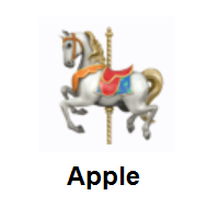 Carousel Horse on Apple iOS