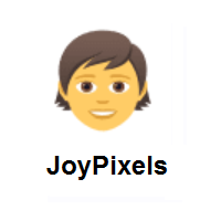 Child on JoyPixels