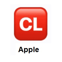 CL Button on Apple iOS