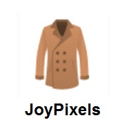 Coat on JoyPixels