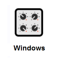 Control Knobs on Microsoft Windows
