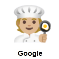 Cook: Medium-Light Skin Tone on Google Android