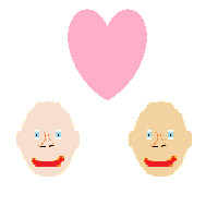 Couple with Heart: Person, Person: Light Skin Tone, Medium-Light Skin Tone