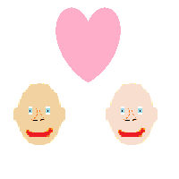 Couple with Heart: Person, Person: Medium-Light Skin Tone, Light Skin Tone
