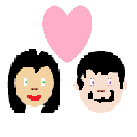 Couple with Heart: Woman, Man: Medium-Light Skin Tone, Light Skin Tone