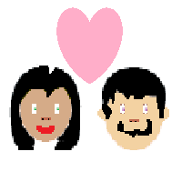 Couple with Heart: Woman, Man: Medium Skin Tone, Medium-Light Skin Tone