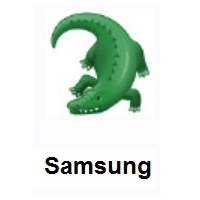 Crocodile on Samsung