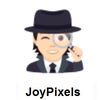 Detective: Light Skin Tone on JoyPixels