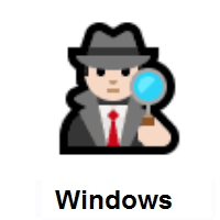 Detective: Light Skin Tone on Microsoft Windows