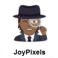 Detective: Medium-Dark Skin Tone on JoyPixels