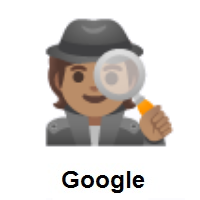 Detective: Medium Skin Tone on Google Android