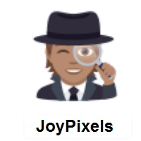 Detective: Medium Skin Tone on JoyPixels