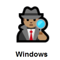 Detective: Medium Skin Tone on Microsoft Windows