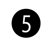 Dingbat Negative Circled Sans-Serif Digit Five