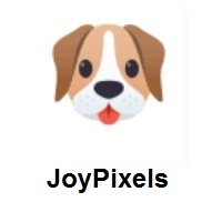 Dog Face on JoyPixels