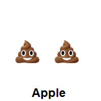 Double Pile of Poo on Apple iOS