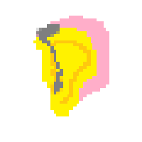 Ear With Hearing Aid