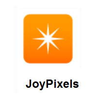 Eight Pointed Star on JoyPixels
