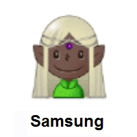Elf: Dark Skin Tone on Samsung