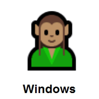 Elf: Medium Skin Tone on Microsoft Windows