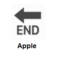 END Arrow on Apple iOS