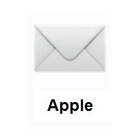 Envelope on Apple iOS