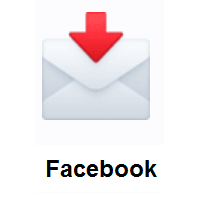 Envelope With Arrow on Facebook