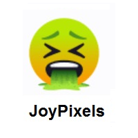 Face Vomiting on JoyPixels