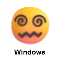 Face with Spiral Eyes on Microsoft Windows