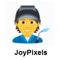 Factory Worker on JoyPixels