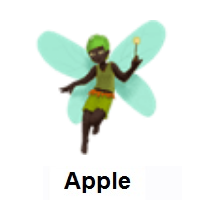 Fairy: Dark Skin Tone on Apple iOS