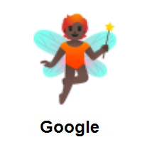 Fairy: Dark Skin Tone on Google Android