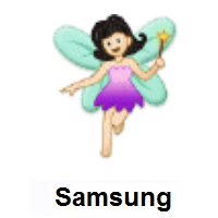 Fairy: Light Skin Tone on Samsung