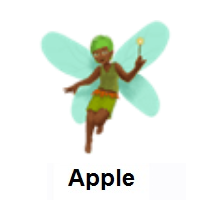 Fairy: Medium-Dark Skin Tone on Apple iOS