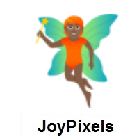Fairy: Medium-Dark Skin Tone on JoyPixels