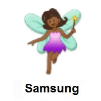 Fairy: Medium-Dark Skin Tone on Samsung