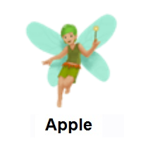 Fairy: Medium-Light Skin Tone on Apple iOS